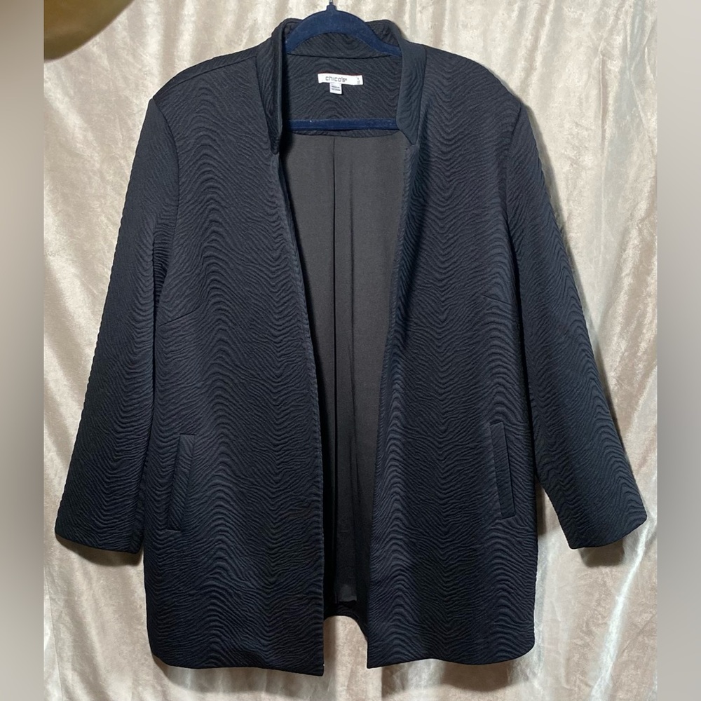 Chico’s Black Blazer | Chico's Jackets & Coats